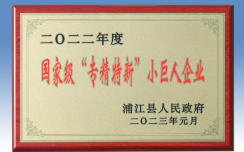 喜添國家榮譽(yù)！杭機(jī)入選國家級(jí)專精特新“小巨人”企業(yè)